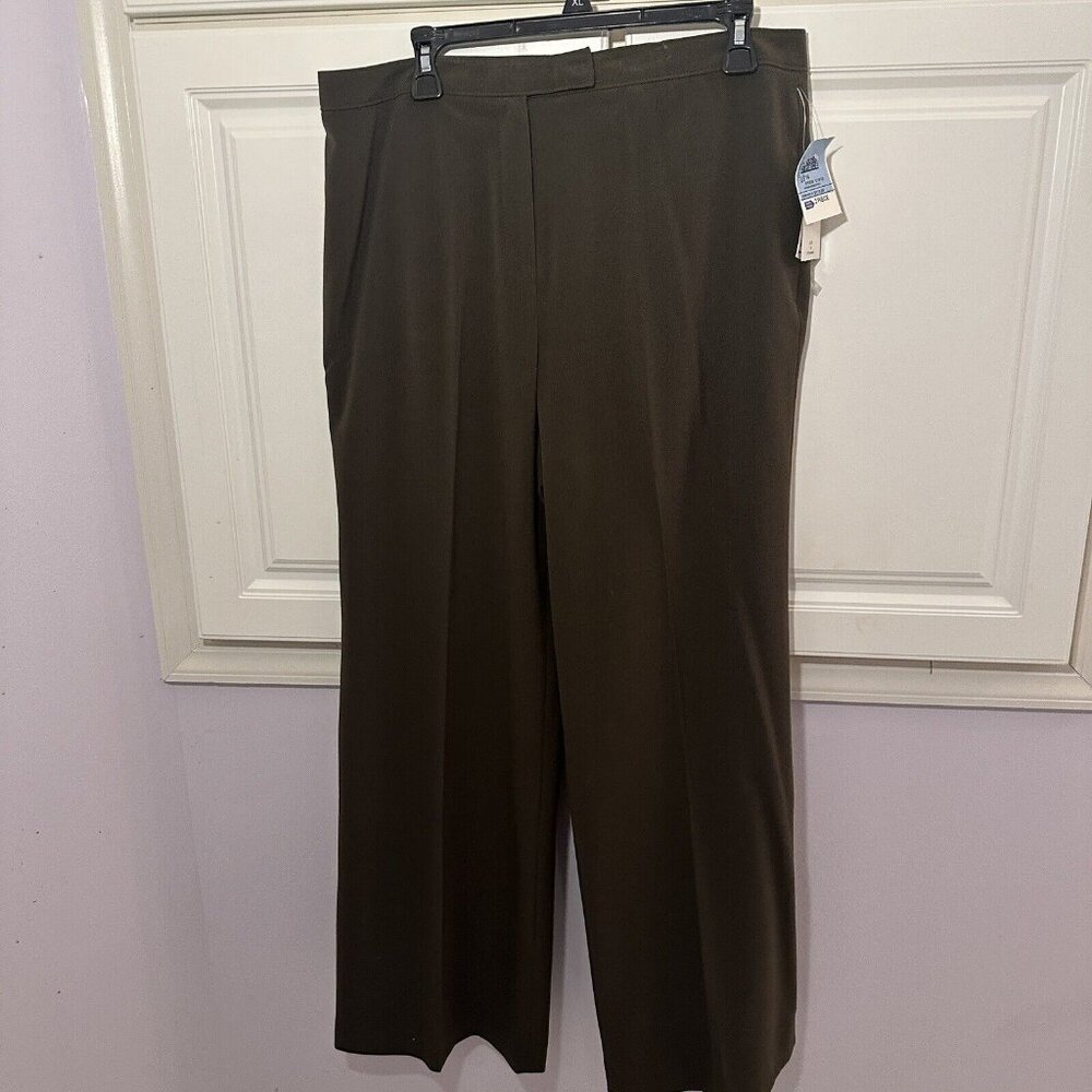 signature‎ by larry levine pants Green Size 14